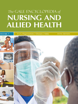 cover image of Gale Encyclopedia of Nursing and Allied Health